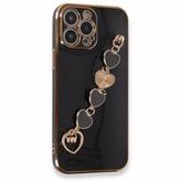 Alan Şanslı iPhone 14 Pro Esila Silikon Siyah Kılıf