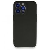 Alan Şanslı iPhone 14 Pro First Silikon Siyah Kılıf
