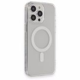 Alan Şanslı iPhone 14 Pro Matte Şeffaf Magneticsafe Şeffaf Kılıf