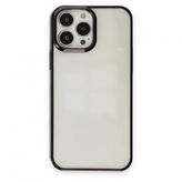 Alan Şanslı iPhone 14 Pro Max Element Siyah Silikon Kılıf