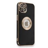 Alan Şanslı iPhone 14 Store Siyah Silikon Kılıf