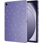 Alan Tech Galaxy Tab S9 Simli Parlak Görünümlü Zore Tablet Koton Kılıf-Derin Mor