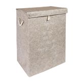 Alas Bej 55x41x30 cm Keçe Kapaklı Mega Kutu