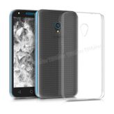Alcatel U5 İnce Silikon Şeffaf Kılıf