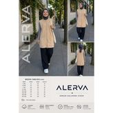 Alerva TESETTÜR YELEK - Krem - 4XL