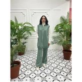 Alerva TESETTÜR YELEK - Yeşil - 4XL