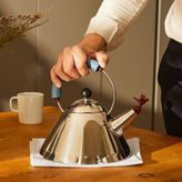 Alessi Kettle Kuş 2 Lt Mavi - Gümüş