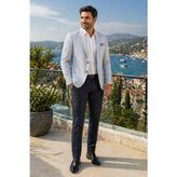 Alexander Gardi Erkek Blazer Ceket - 56 - Mavi