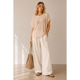 ALEXANDERGARDI Açık Örgü Oversize Bluz