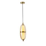 Aleya 6 Watt 3000K Ledli Bal Camlı Tekli Sarkıt Led Avize