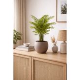 Alezy Küre Model Dekoratif Modern Saksı 7,5 Lt - Mocha