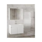 Alfa Banyo Estella Ea-Beyaz-65 Cm Mdf-Lavabolu Banyo Dolabı Takımı Seti