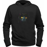 Alfa Black Cat Siyah Sweatshirt