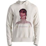 Alfa Tshirt David Bowie Ekru Erkek Sweatshirt