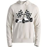 Alfa Tshirt Formua 1 Ekru Erkek Sweatshirt
