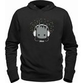Alfa Tshirt Im Groot Siyah Kapşonlu Erkek Sweatshirt