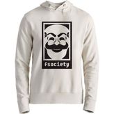 Alfa Tshirt Mr.Robot Ekru Erkek Sweatshirt