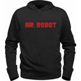 Alfa Tshirt Mr.Robot Siyah Erkek Sweatshirt