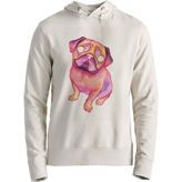 Alfa Tshirt Pug Ekru Erkek Sweatshirt
