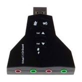 Alfais 4931 7.1 7 Kanal Mikrofon Destekli Çift Girişli Çevirici Harici Usb Ses Kartı