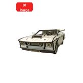 ALGWOOD Ahşap Klasik Spor Araba Maketi - 91 Parça 3D Puzzle Maket - Ahşap Hobi ve Dekor Ürünü