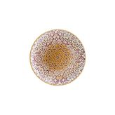 Alhambra Burgundy Gourmet 17CM 12 Adet Porselen Düz Tabak Bordo
