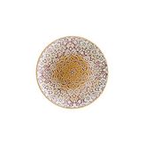 Alhambra Burgundy Gourmet 21CM 12 Adet Porselen Düz Tabak Bordo