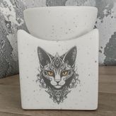 Ali Şifa, Asil Kedi Seramik Buhurdanlık | Tasarım, desenli ve el yapımı seramik buhurdanlık