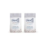 Alice Aktif Karbonlu Super Premium Kötü Kokuları Yok Eden Topaklaşan Kedi Kumu 2x10 Lt (20 Litre)