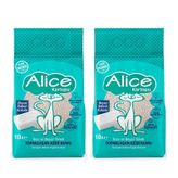Alice Kartopu İnce Taneli Beyaz Sabun Kokulu 2x10 lt Kedi Kumu