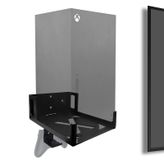 ALIENERGY Xbox Series X için Duvar Montajı (Konsol ve Aksesuarları Güç Düğmesi ile TV'nin Yakın veya Arkasına Monte Edin), XSX Sistemi için Duvar Rafı Braket Kiti