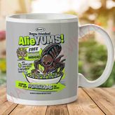 Alieyums Alien Cereal Baskılı Kupa