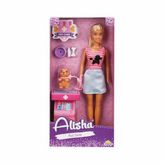 Alisha Veteriner Seti - Mor Etekli