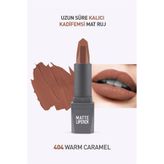 Alix Avien Matte 404 Warm Caramel Ruj