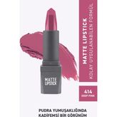 Alix Avien Matte 414 Deep Pink Ruj
