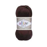 Alize 026 Kahve Diva El Örgü İpi