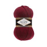 Alize 057 Bordo Lanagold El Örgü İpi