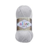 Alize 168 Açık Gri Diva El Örgü İpi