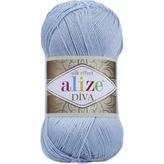 Alize 350 Diva 5 Adet Deniz Mavisi Örgü İpi