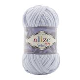 Alize 416 Gri 100 gr Velluto El Örgü İpi