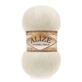 Alize Angora Gold 01 100 gr Örgü İplik