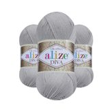 Alize Diva 355 100 gr Örgü İplik