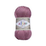 Alize Diva El Örgü İpi 100 g Gül 354 - Gülkurusu