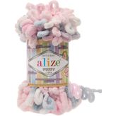 Alize Puffy Color 5864 100 gr Örgü İplik
