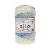 Alize Şekerim Bebe Batik 4398 100gr El Örgü İpi