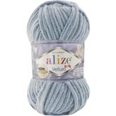 Alize Velluto 428 Orta Gri El Örgü İpi