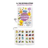 ALK Çıkartmalı Boyama Kitabı 2 Yaş +