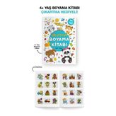 ALK Çıkartmalı Boyama Kitabı 4 Yaş +
