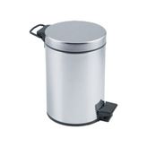 ALK Pedallı 3lt Krom Metal Çöp Kovası