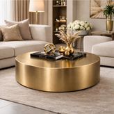 Alka Metal Gold Orta Sehpa